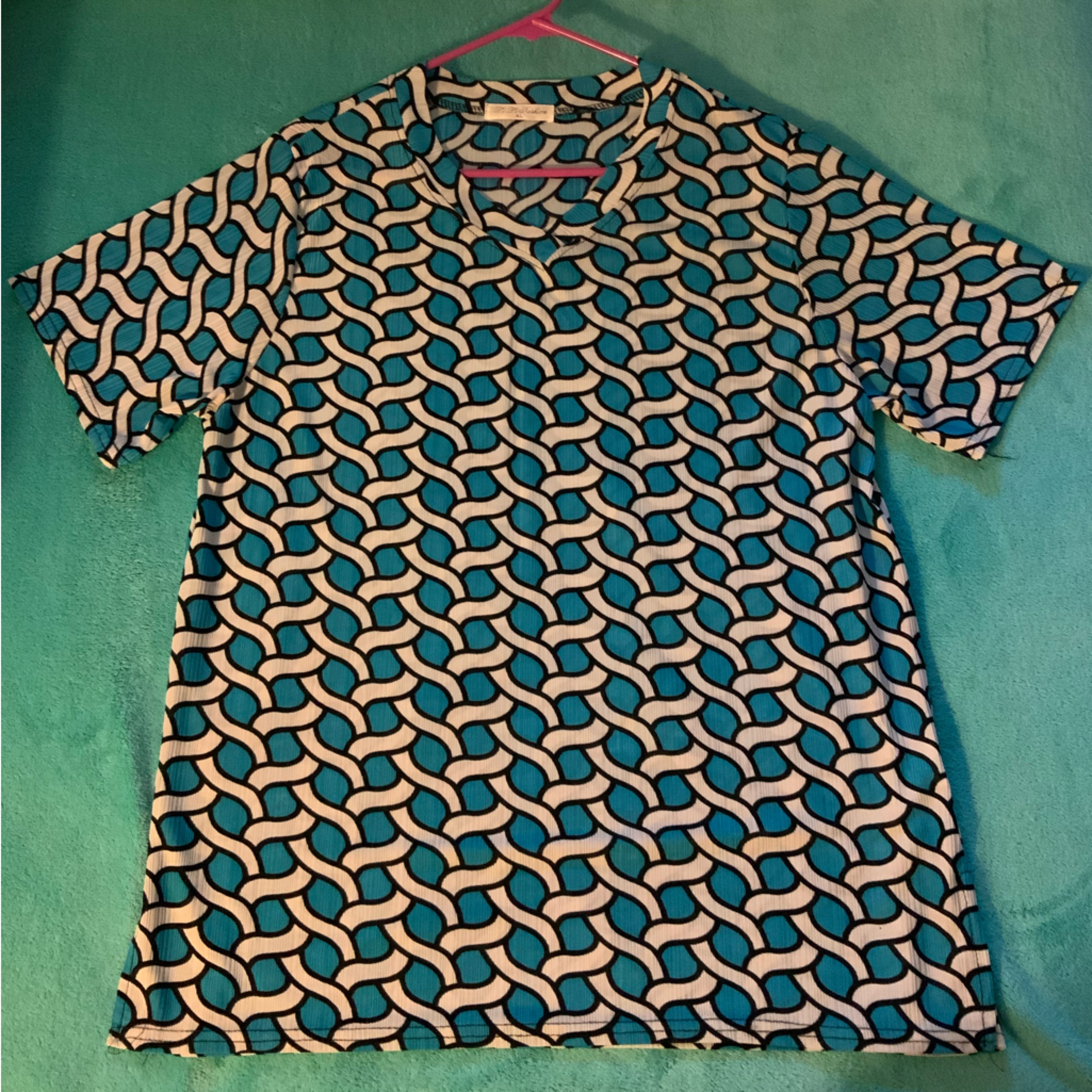 Patterned Top- Loose Fitting